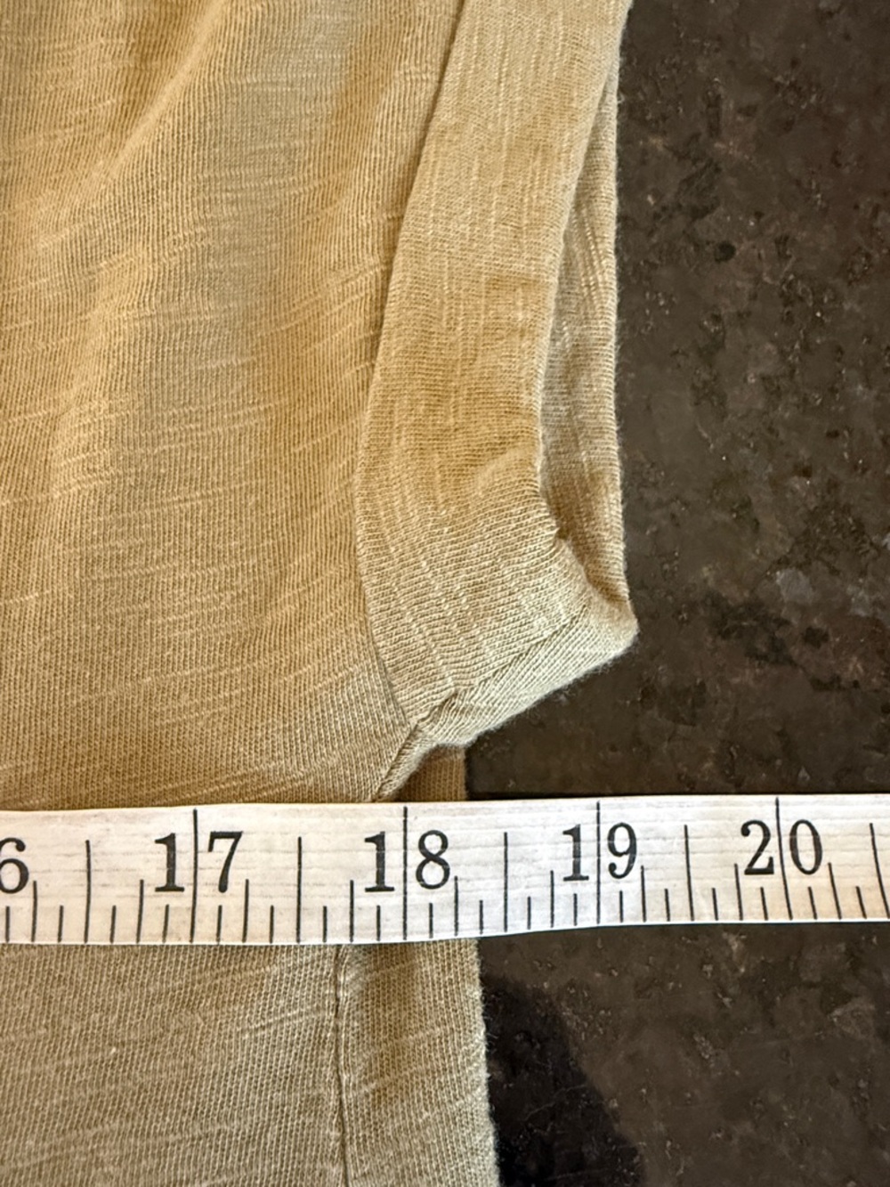 Anthropologie Daily Practice Solana Olive Green Ruffled Hem Tunic Dress Size XSP - Picture 9 of 13